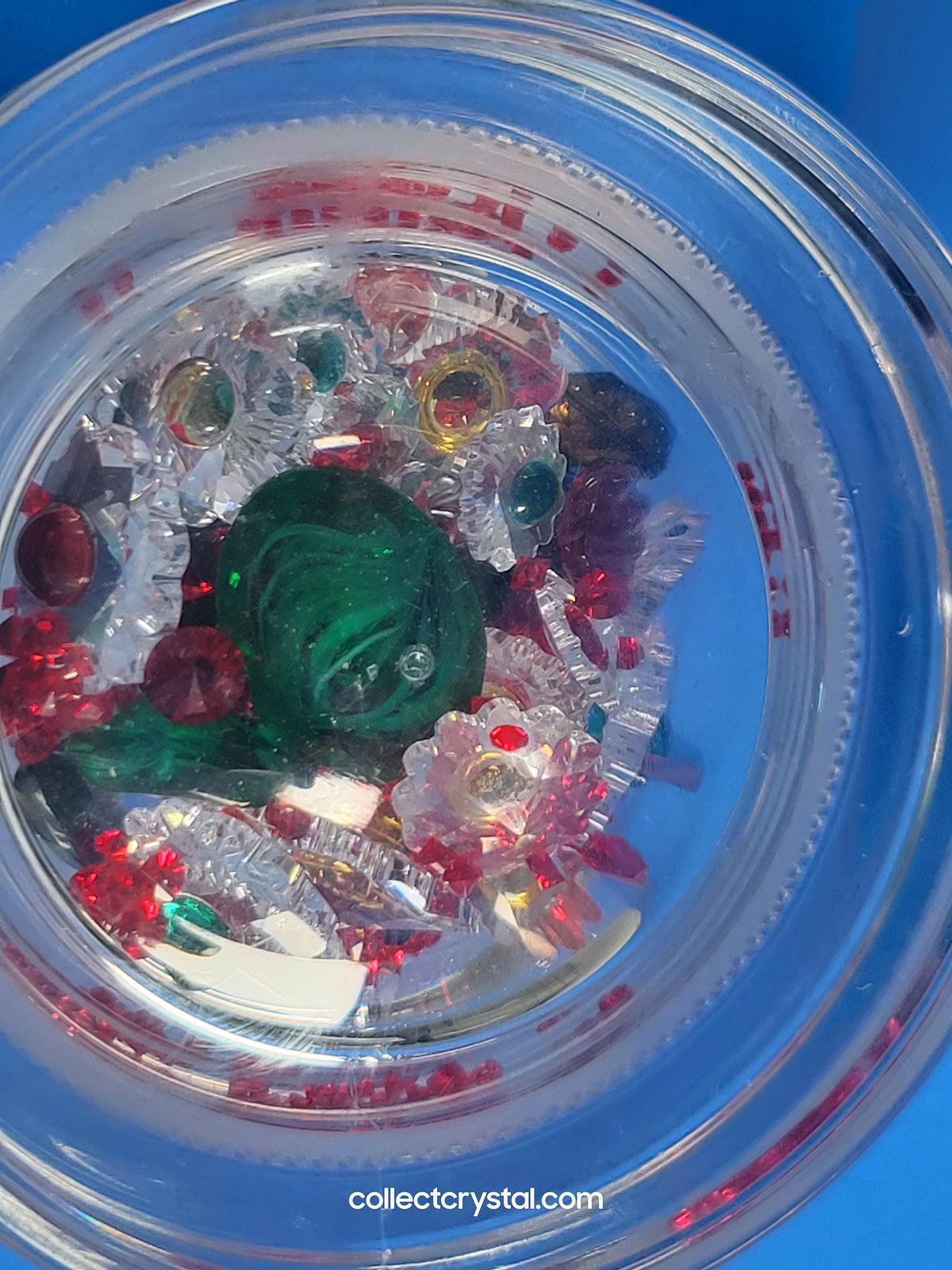 Decorative Crystal Christmas Brillian Accents # 660763 MULTICOLORED