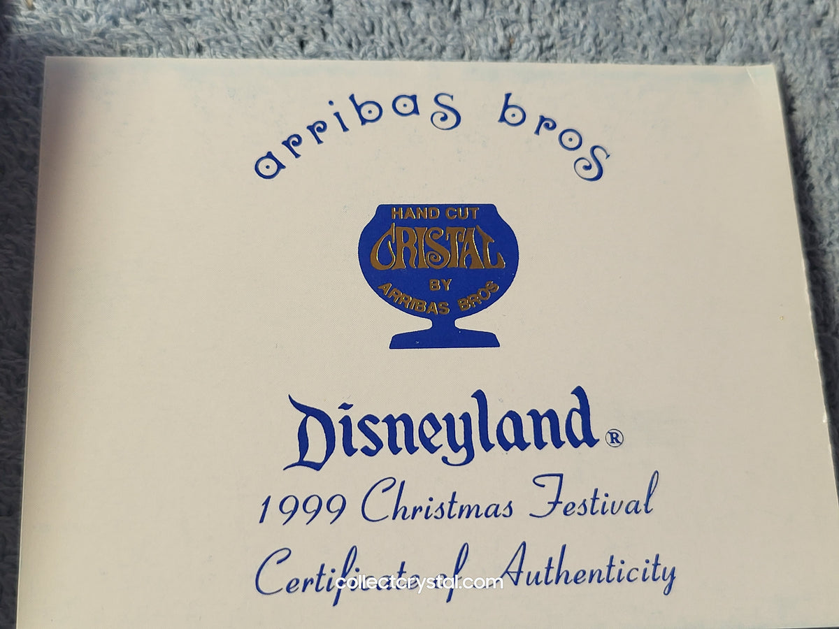 Swarovski Disney Arribas Mickey Mouse Ornament LE 087 / 500