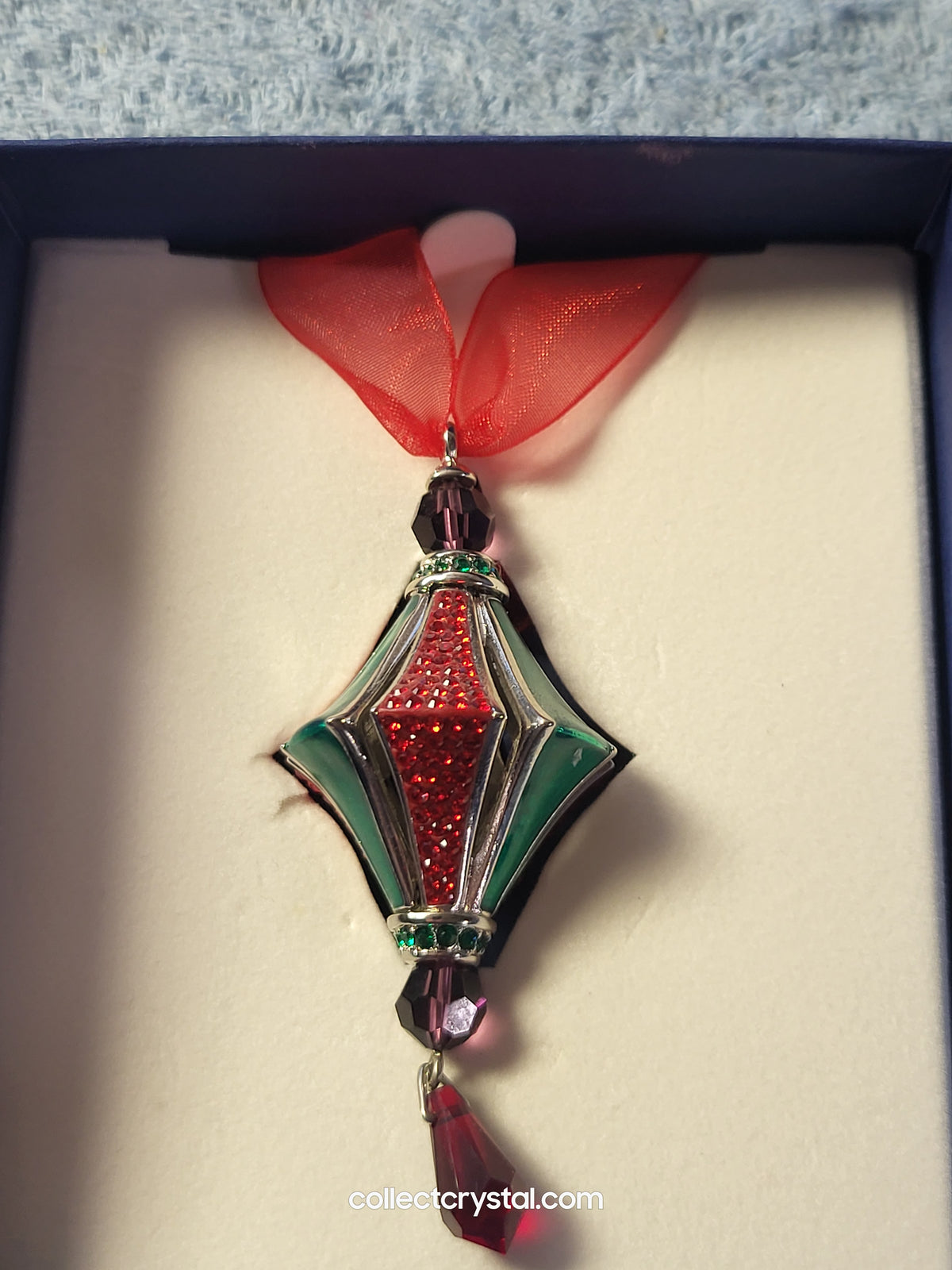 Heirloom CRYSTAL HANGING ORNAMENT # 1299921 only in USA