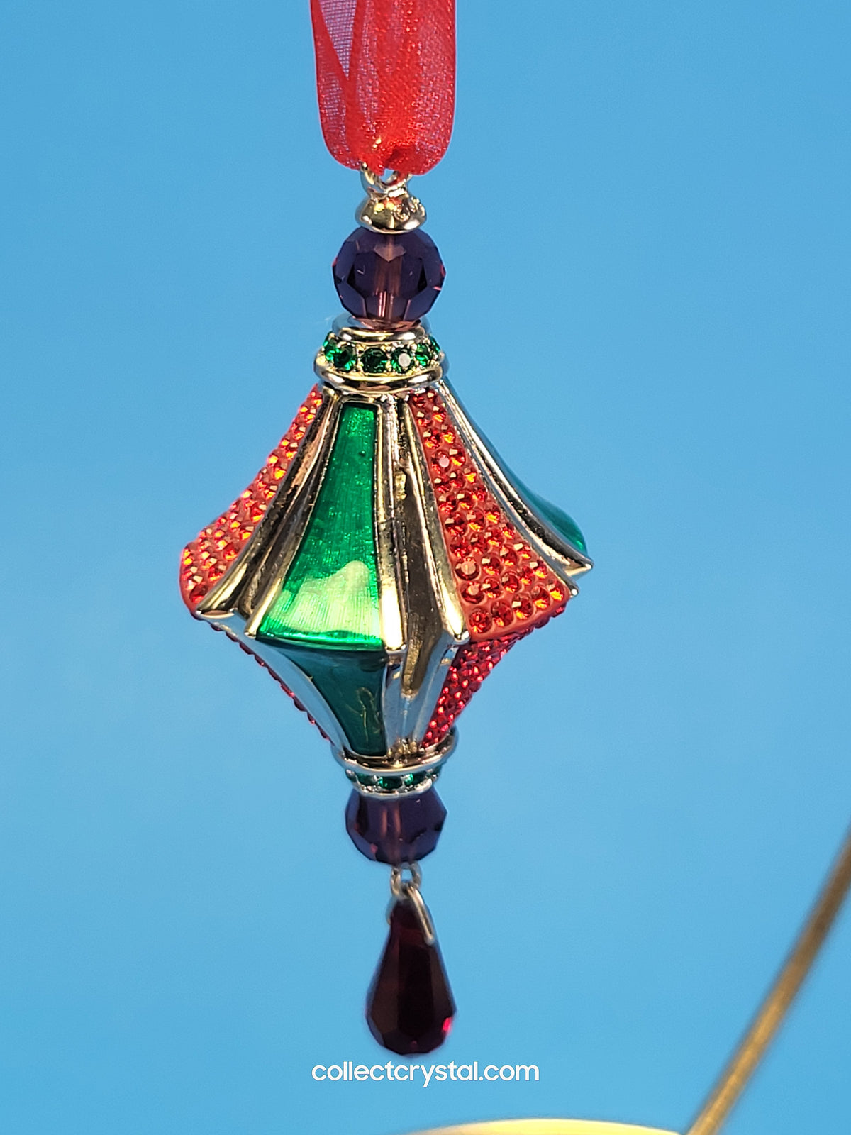 Heirloom CRYSTAL HANGING ORNAMENT # 1299921 only in USA