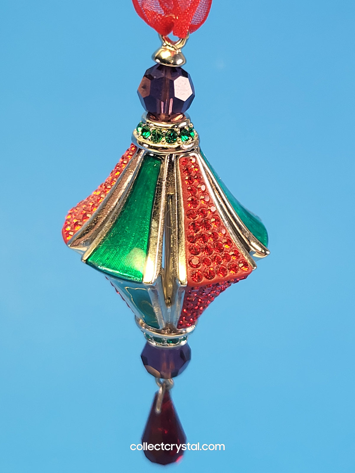 Heirloom CRYSTAL HANGING ORNAMENT # 1299921 only in USA