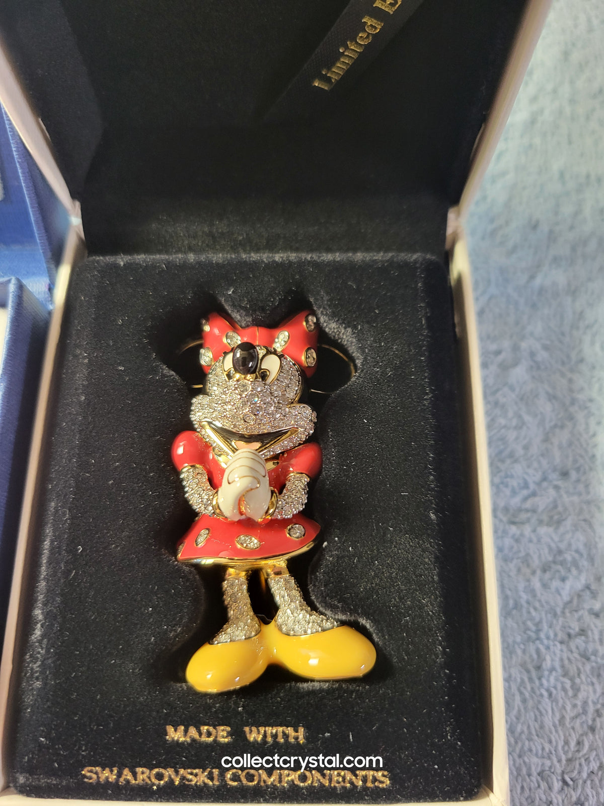 Disney Arribas Brothers Mickey Mouse Limited # 3041 / 10k # SDW003 with title plaque and stand