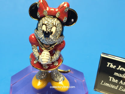 Disney Arribas Brothers Mickey Mouse Limited # 3041 / 10k # SDW003 with title plaque and stand