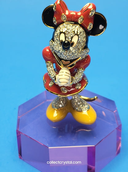 Disney Arribas Brothers Mickey Mouse Limited # 3041 / 10k # SDW003 with title plaque and stand