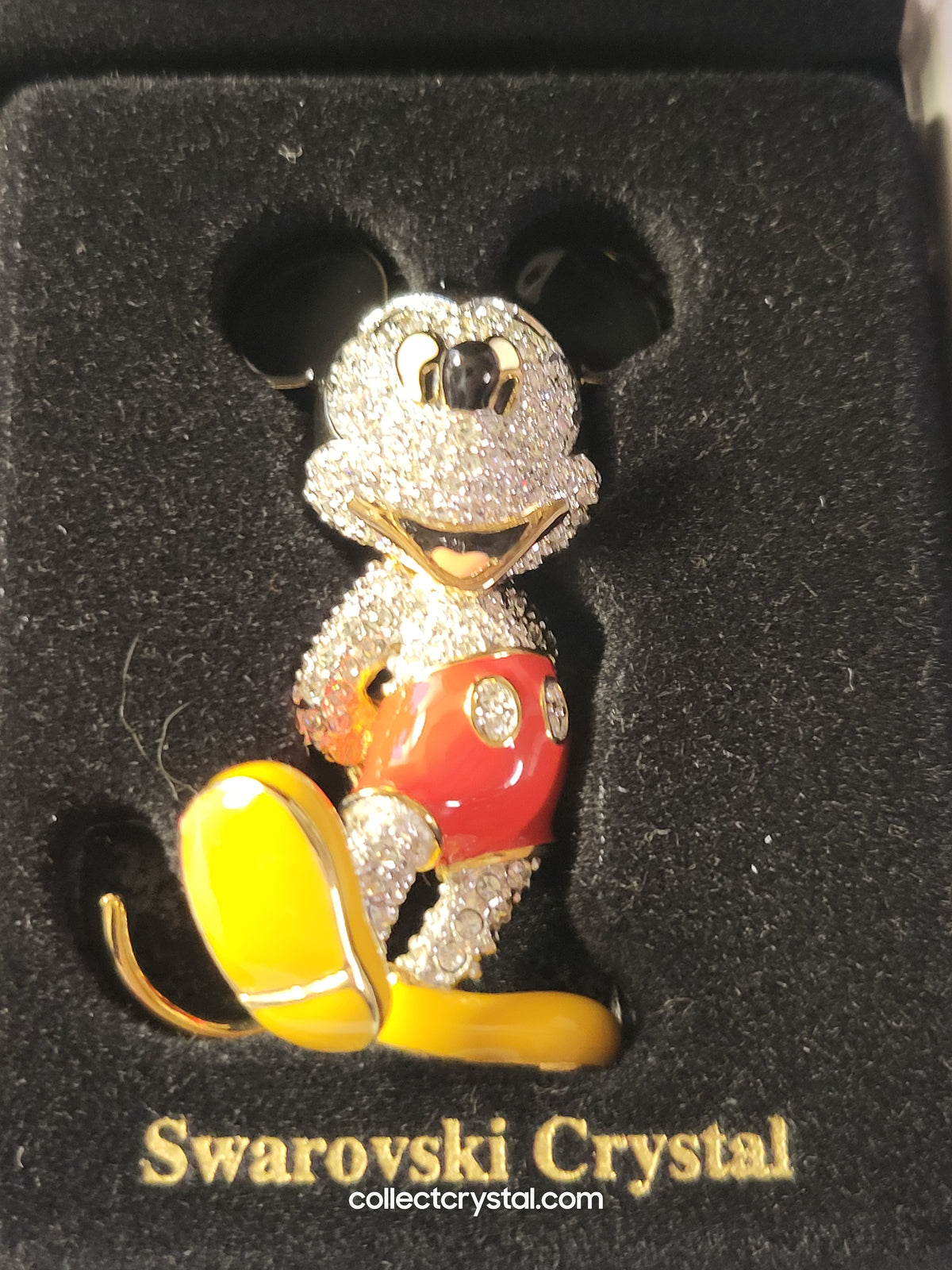 Disney Arribas Brothers Mickey Mouse Limited # 654 / 10k # SDW001 with title plaque and stand