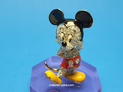 Disney Arribas Brothers Mickey Mouse Limited # 654 / 10k # SDW001 with title plaque and stand