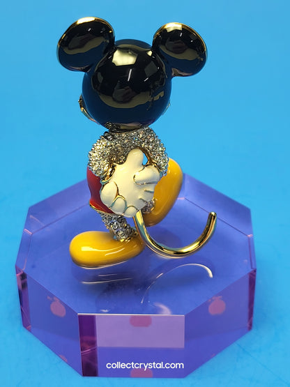 Disney Arribas Brothers Mickey Mouse Limited # 654 / 10k # SDW001 with title plaque and stand