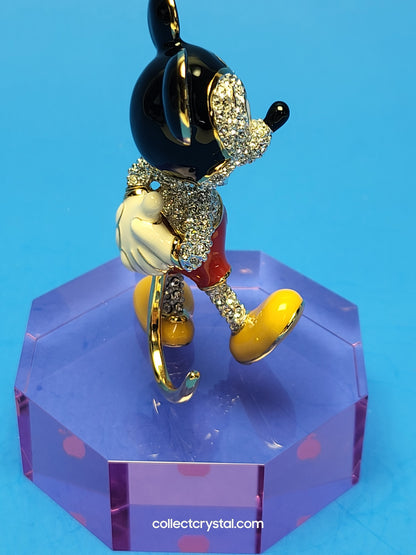 Disney Arribas Brothers Mickey Mouse Limited # 654 / 10k # SDW001 with title plaque and stand