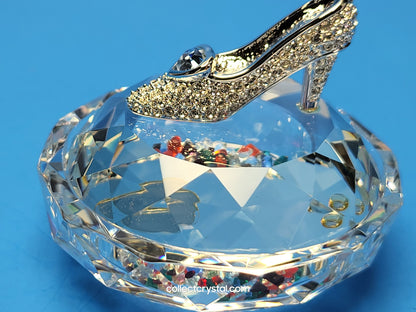 Arribas Disney Cinderella Shoe Trinket Box # 102237