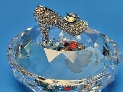 Arribas Disney Cinderella Shoe Trinket Box # 102237