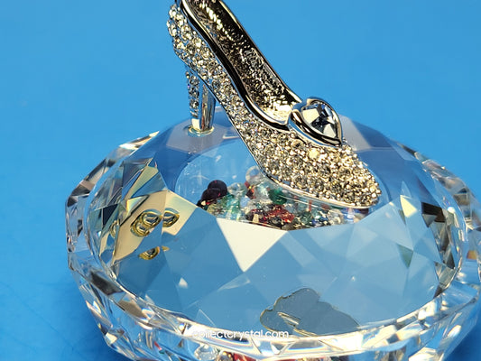 Arribas Disney Cinderella Shoe Trinket Box # 102237