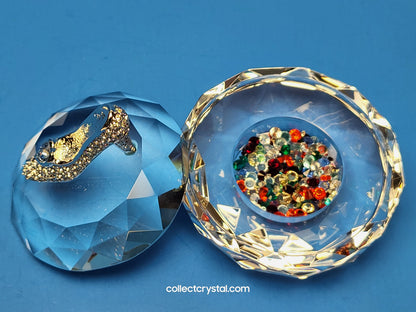 Arribas Disney Cinderella Shoe Trinket Box # 102237