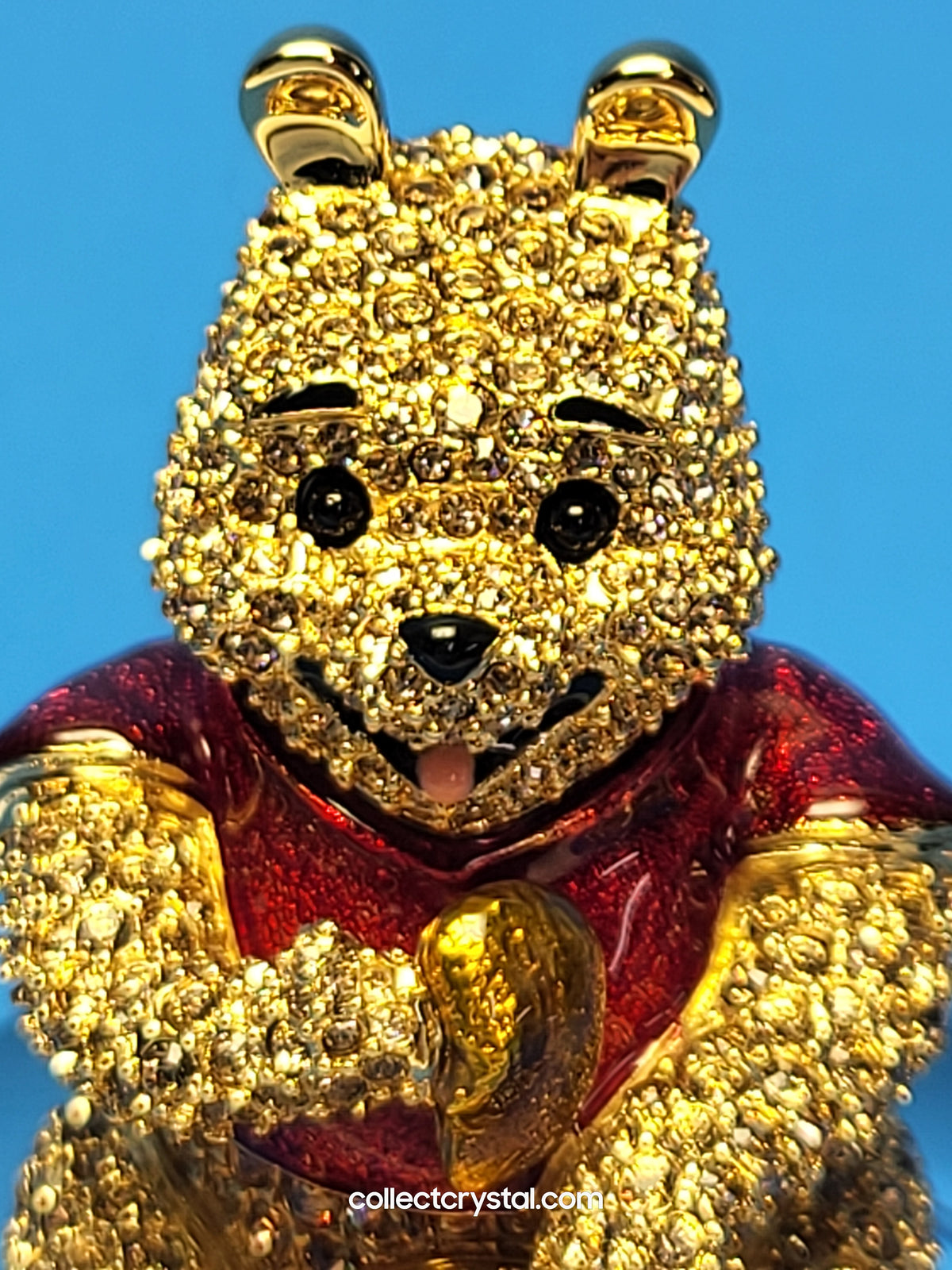 Swarovsk - Disney - Arribas - Winnie The Pooh LE 600 / 5k. MIB Stand & Plaque # SDW004