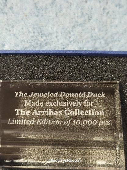 Arribas Donald Duck complete with title plaque an stand SDW0006