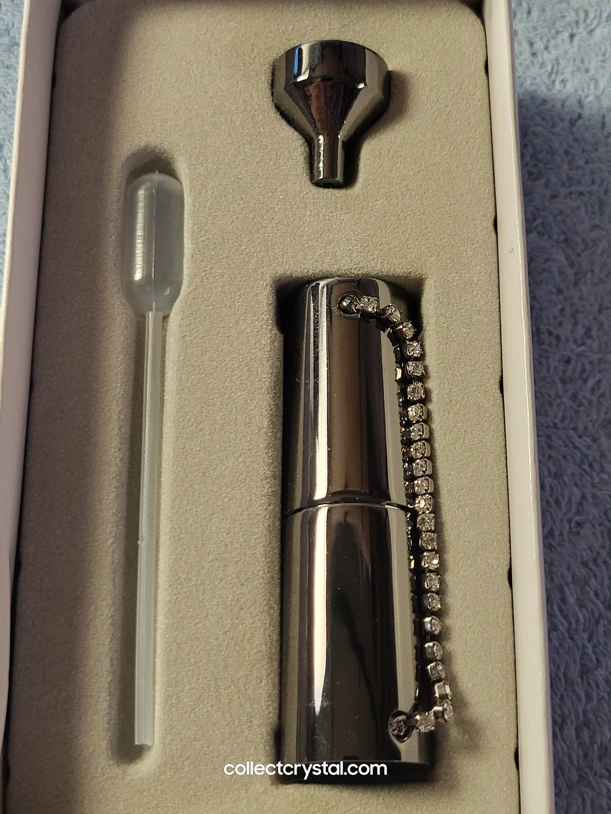 Swarovski Refillable Purse Handbag Perfume Automizer Set # 1270816