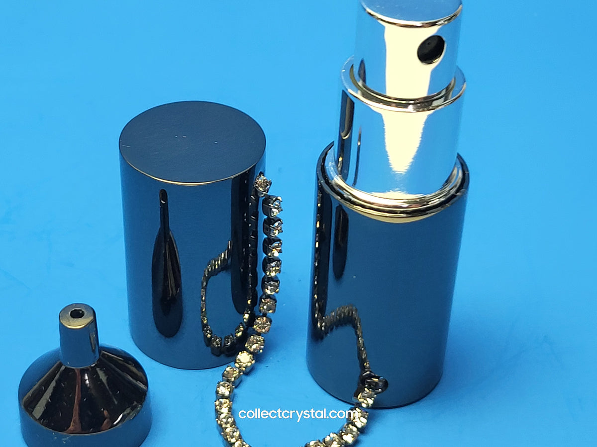 Swarovski Refillable Purse Handbag Perfume Automizer Set # 1270816