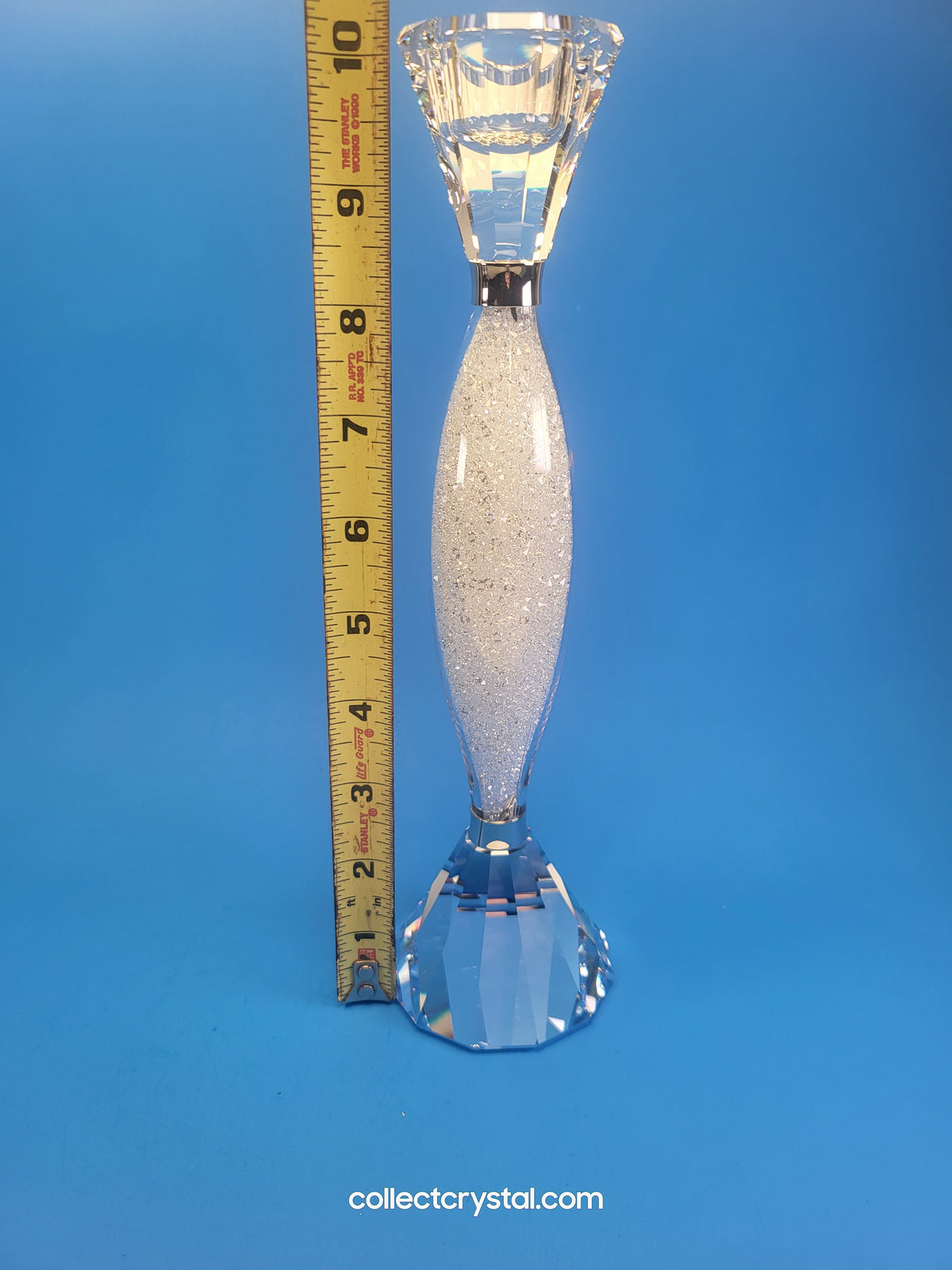 CANDLEHOLDER – CRYSTALLINE - MEDIUM Pinched in design # 905352