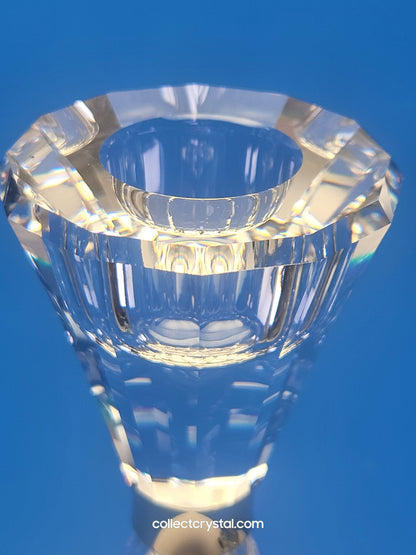 CANDLEHOLDER – CRYSTALLINE - MEDIUM Pinched in design # 905352