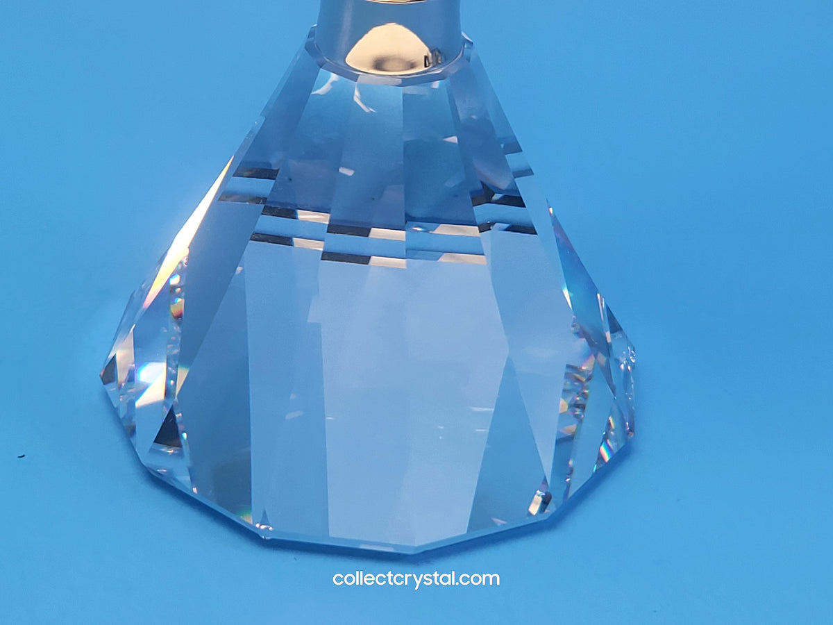 CANDLEHOLDER – CRYSTALLINE - MEDIUM Pinched in design # 905352