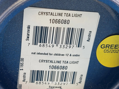 TEA LIGHT – CRYSTALLINE LIGHT SAPPHIRE 1066080