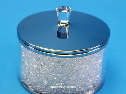BOX – CRYSTALLINE ROUND LITTLE 1055519 TEA LIGHT TRINKET JEWELRY