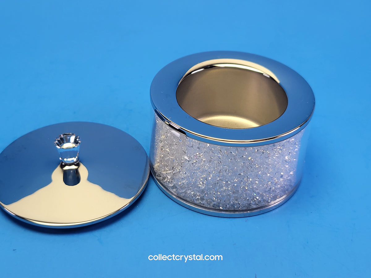 BOX – CRYSTALLINE ROUND LITTLE 1055519 TEA LIGHT TRINKET JEWELRY