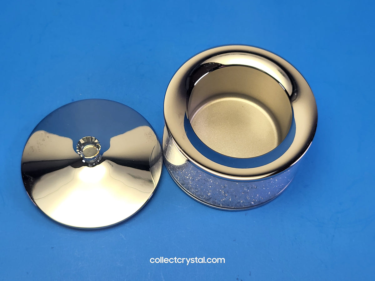 BOX – CRYSTALLINE ROUND LITTLE 1055519 TEA LIGHT TRINKET JEWELRY