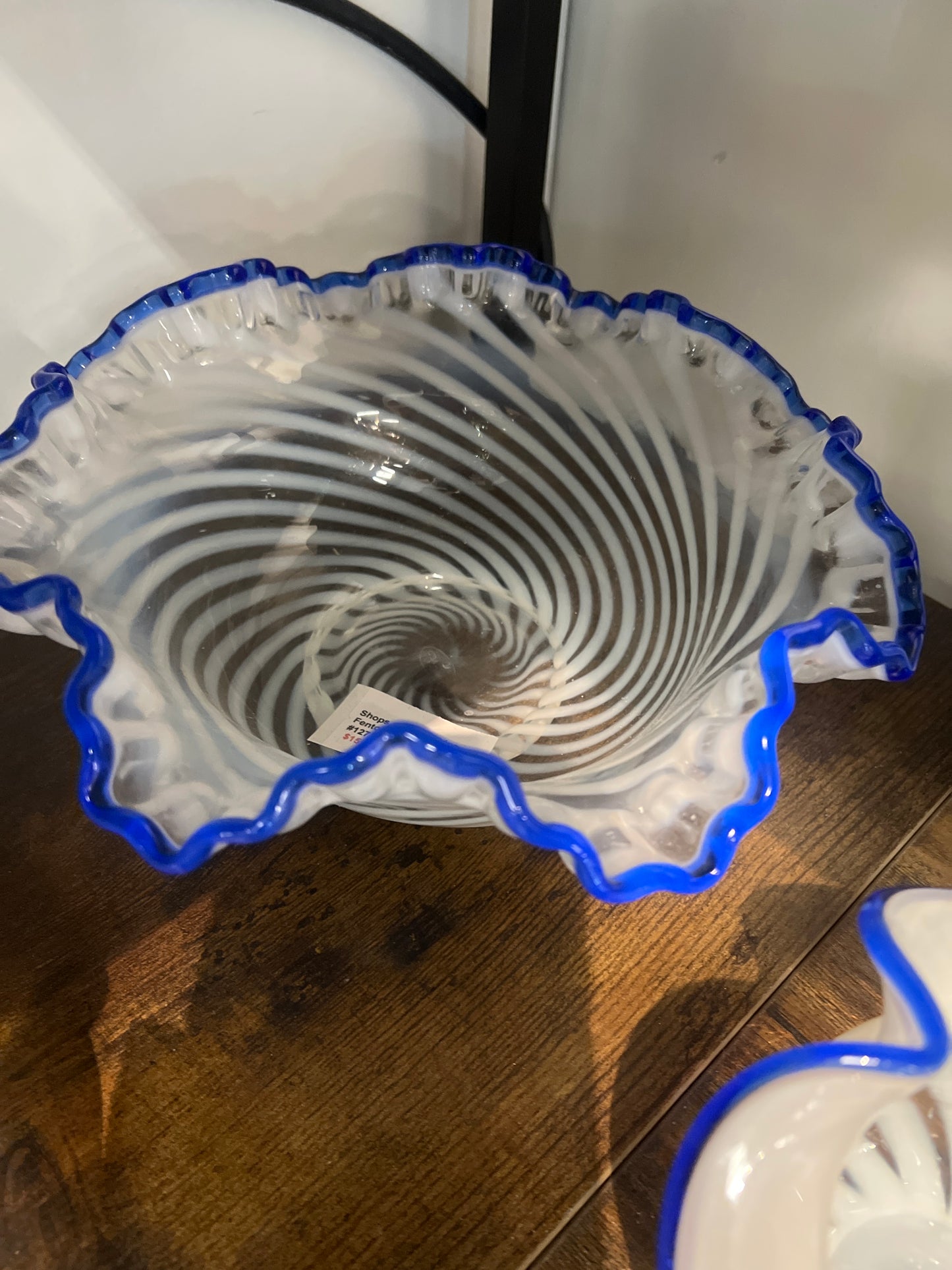Blue Ridge Opal ribbon bowl