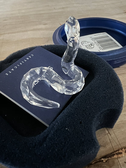 Swarovski Crystal Figurine 625190 Zodiac Snake
