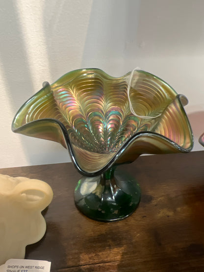 Fenton carnival glass bowl