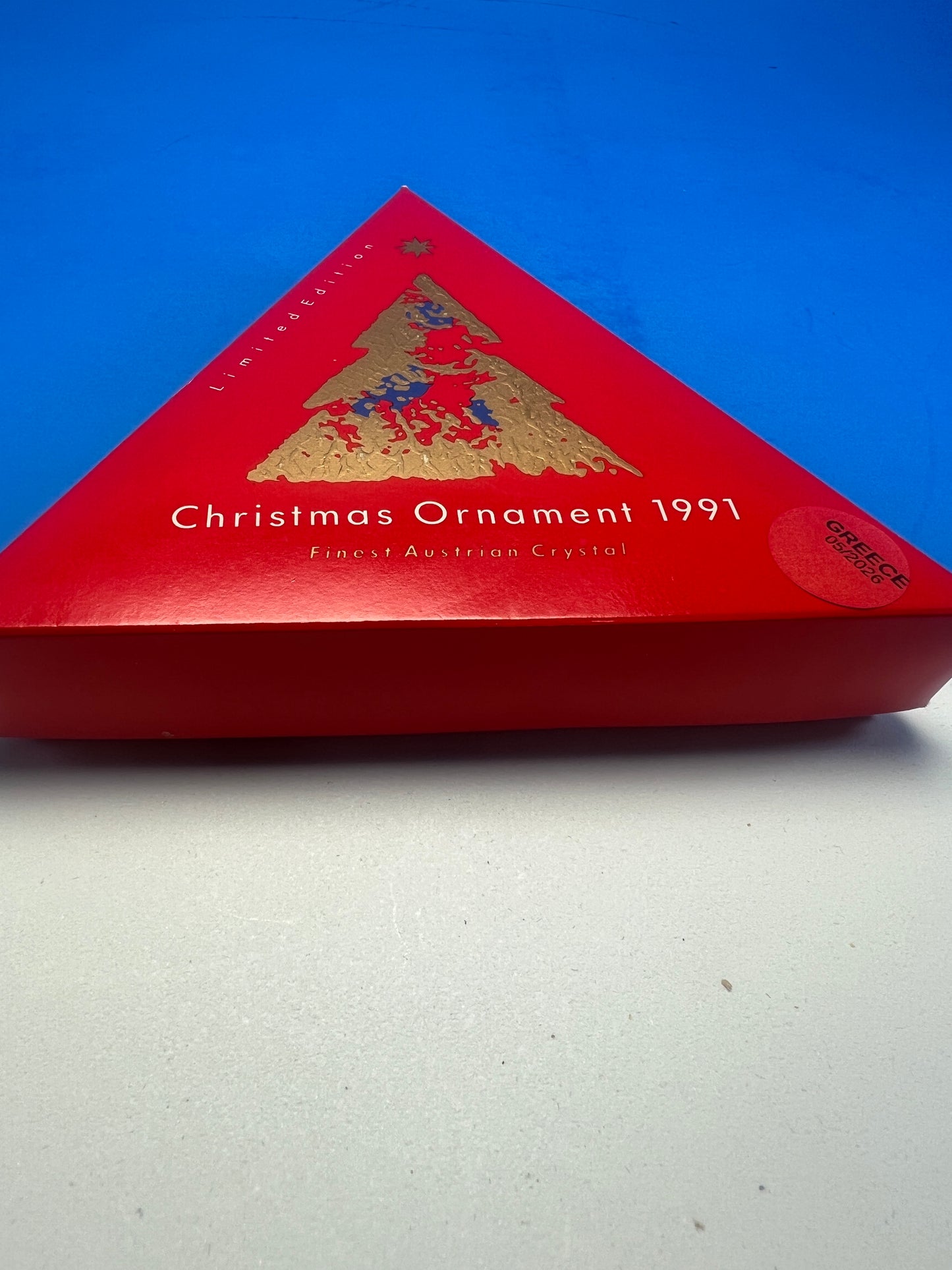 1991 CHRISTMAS ORNAMENT