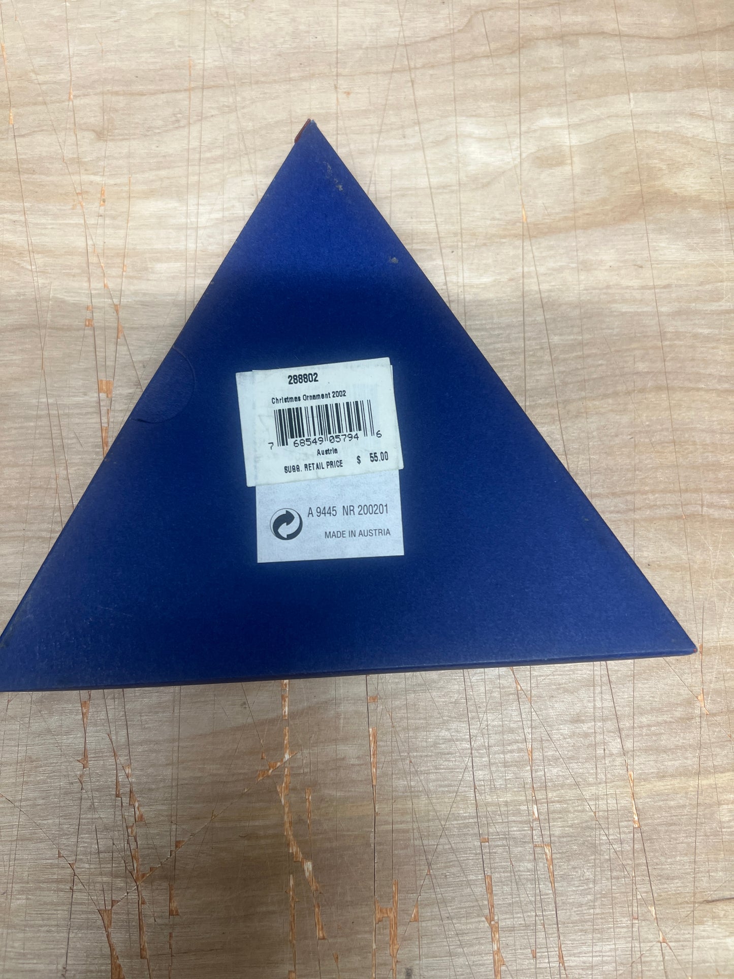 2002 Annual Christmas  Ornament 288802