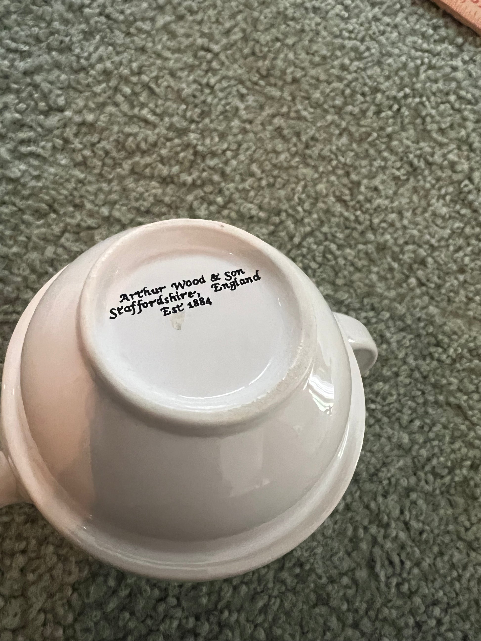 Depew 77 Stanfordshire Teapot and cup Collect Crystal