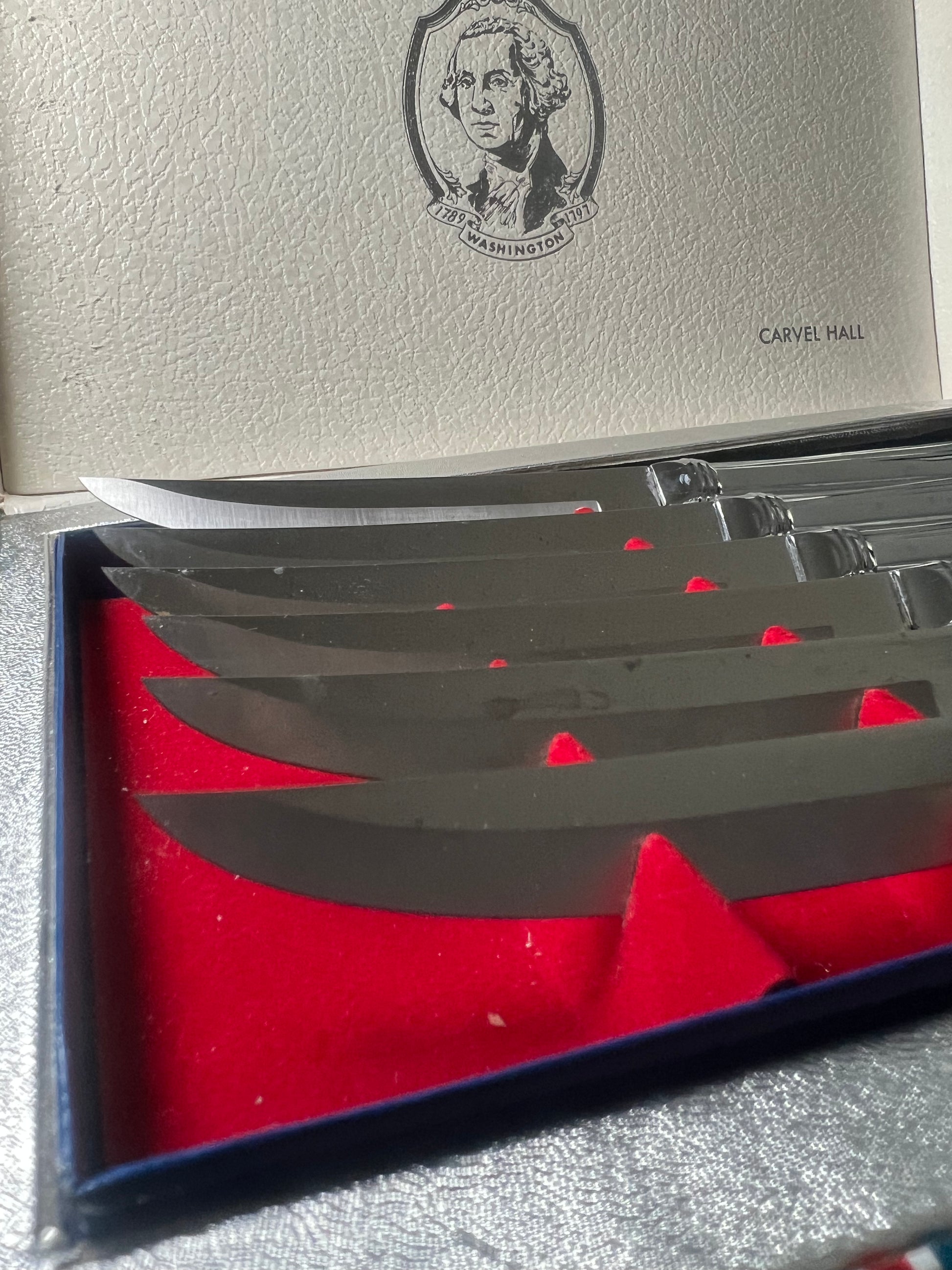 Depew 16 Carvel Hall Knife Set Collect Crystal