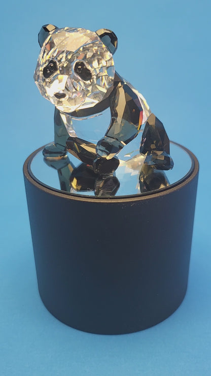 Blue Round Battery Operated Display Stand