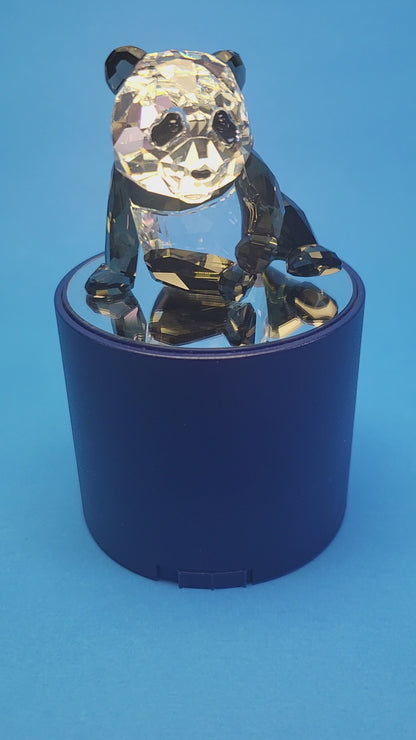 Black Round Battery Operated Display Stand