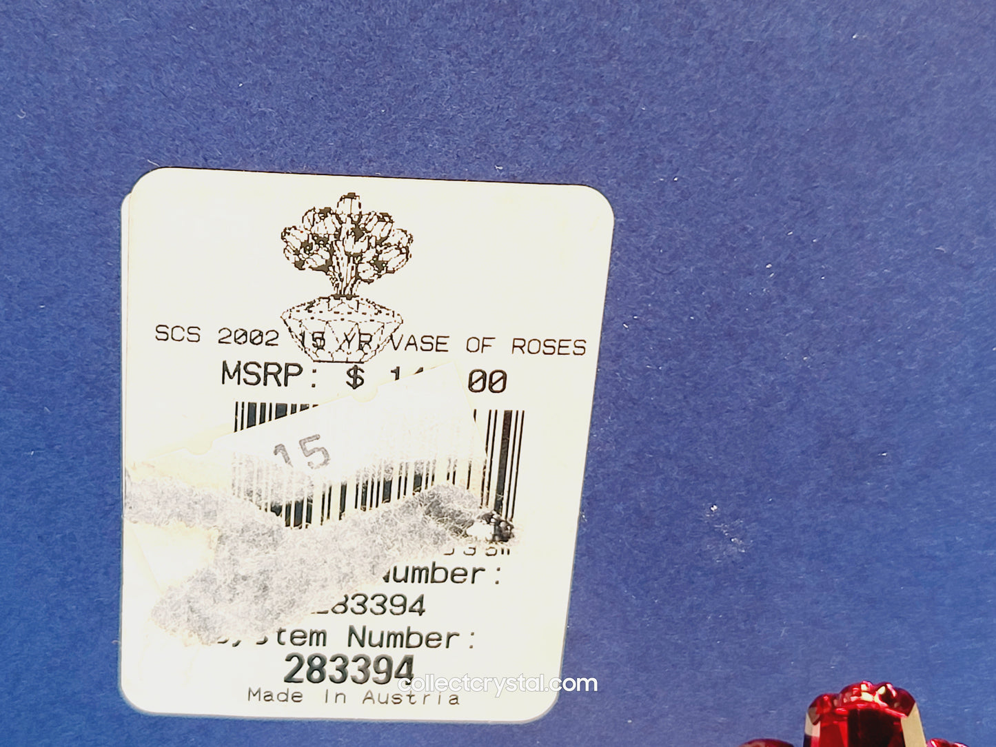 The Vase of Roses Figurine 283394