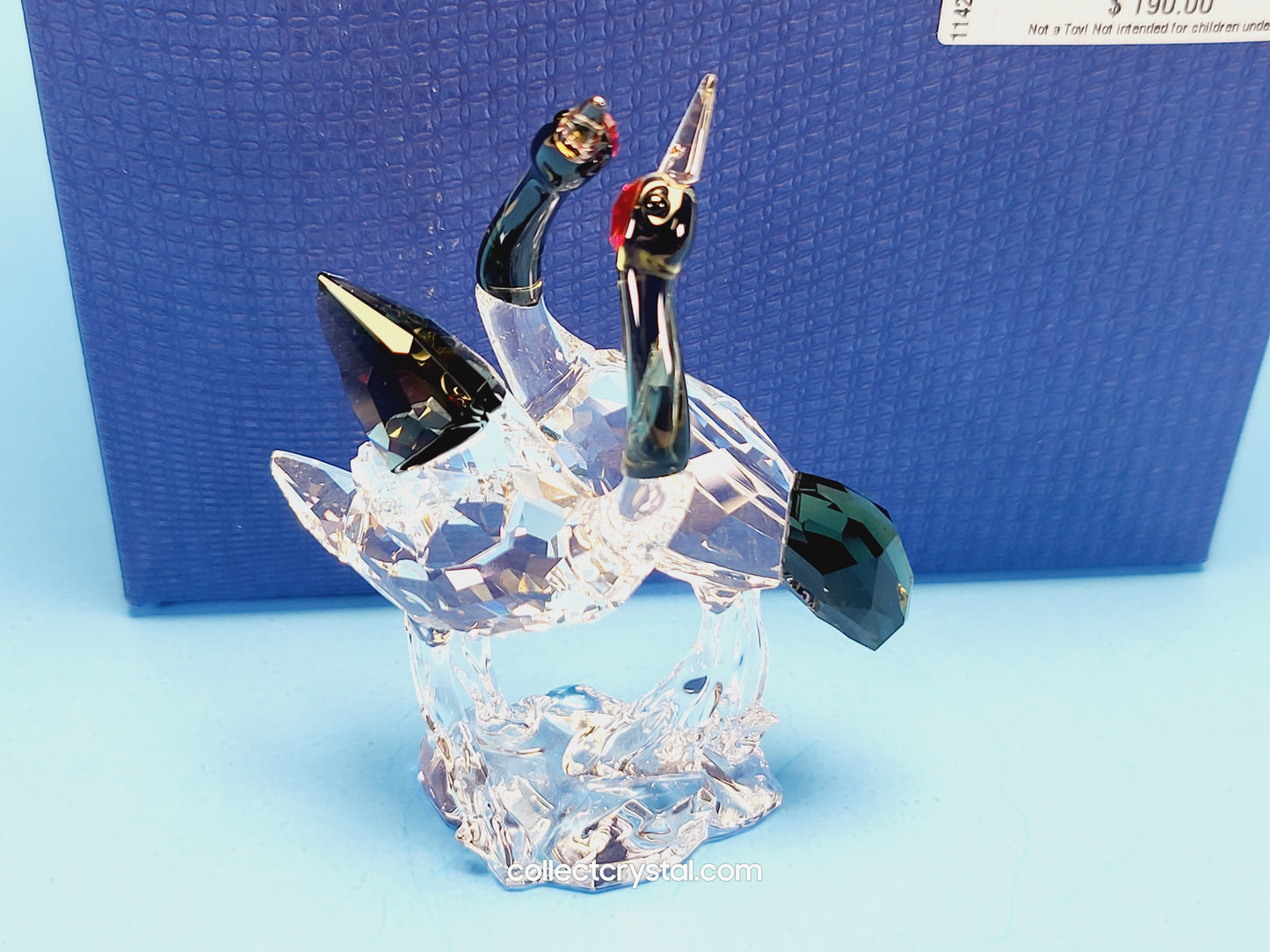 Birds 2013 RED CROWNED CRANES Figurine 1142860