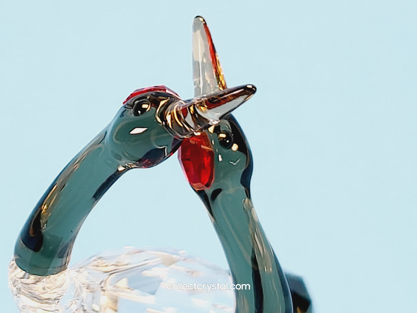 Birds 2013 RED CROWNED CRANES Figurine 1142860
