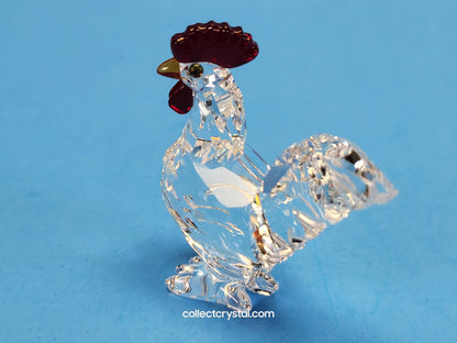Rooster cockerel red crowned  247759