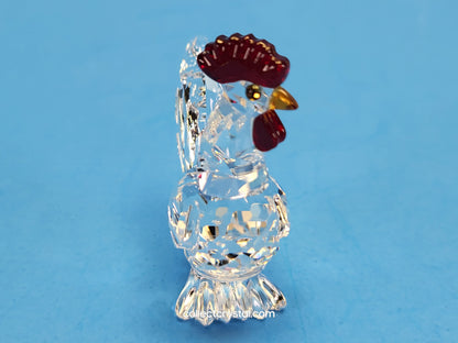Rooster cockerel red crowned  247759