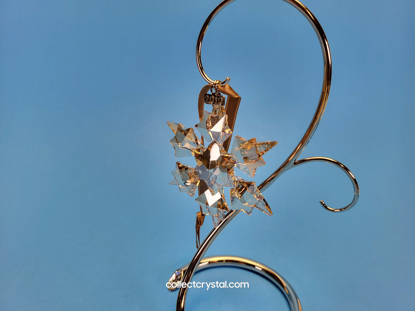 2010 ANNAL CHRISTMAS ORNAMENT GOLD SCS 1054560