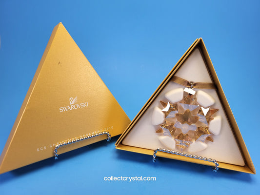 2010 ANNAL CHRISTMAS ORNAMENT GOLD SCS 1054560