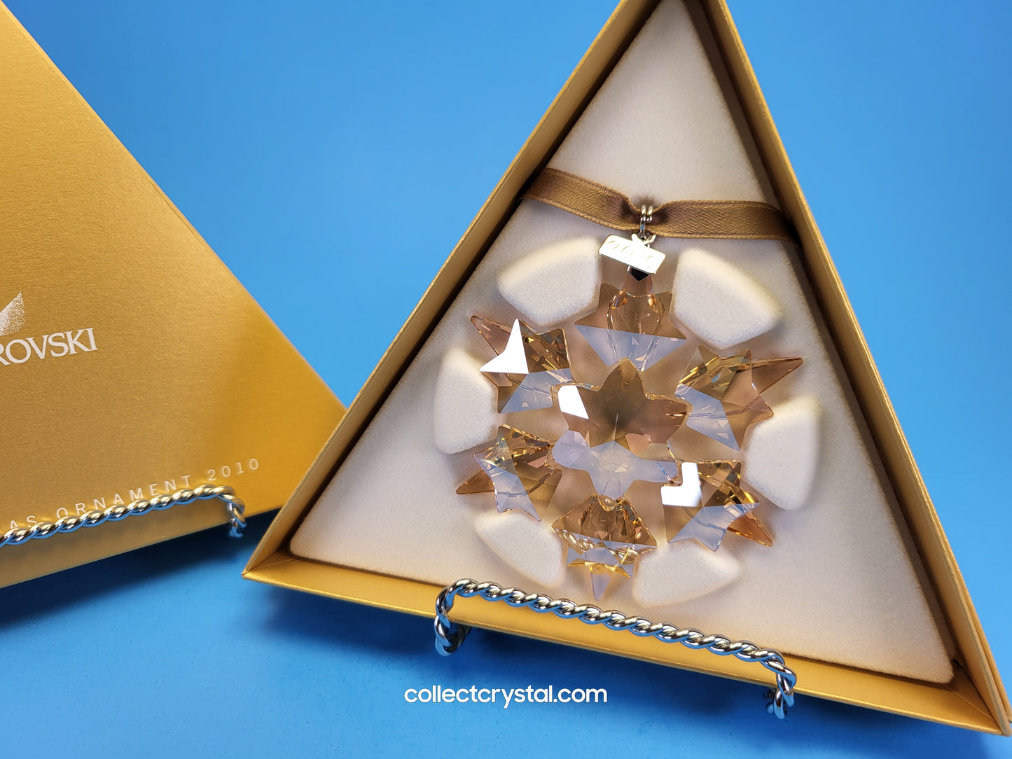 2010 ANNAL CHRISTMAS ORNAMENT GOLD SCS 1054560
