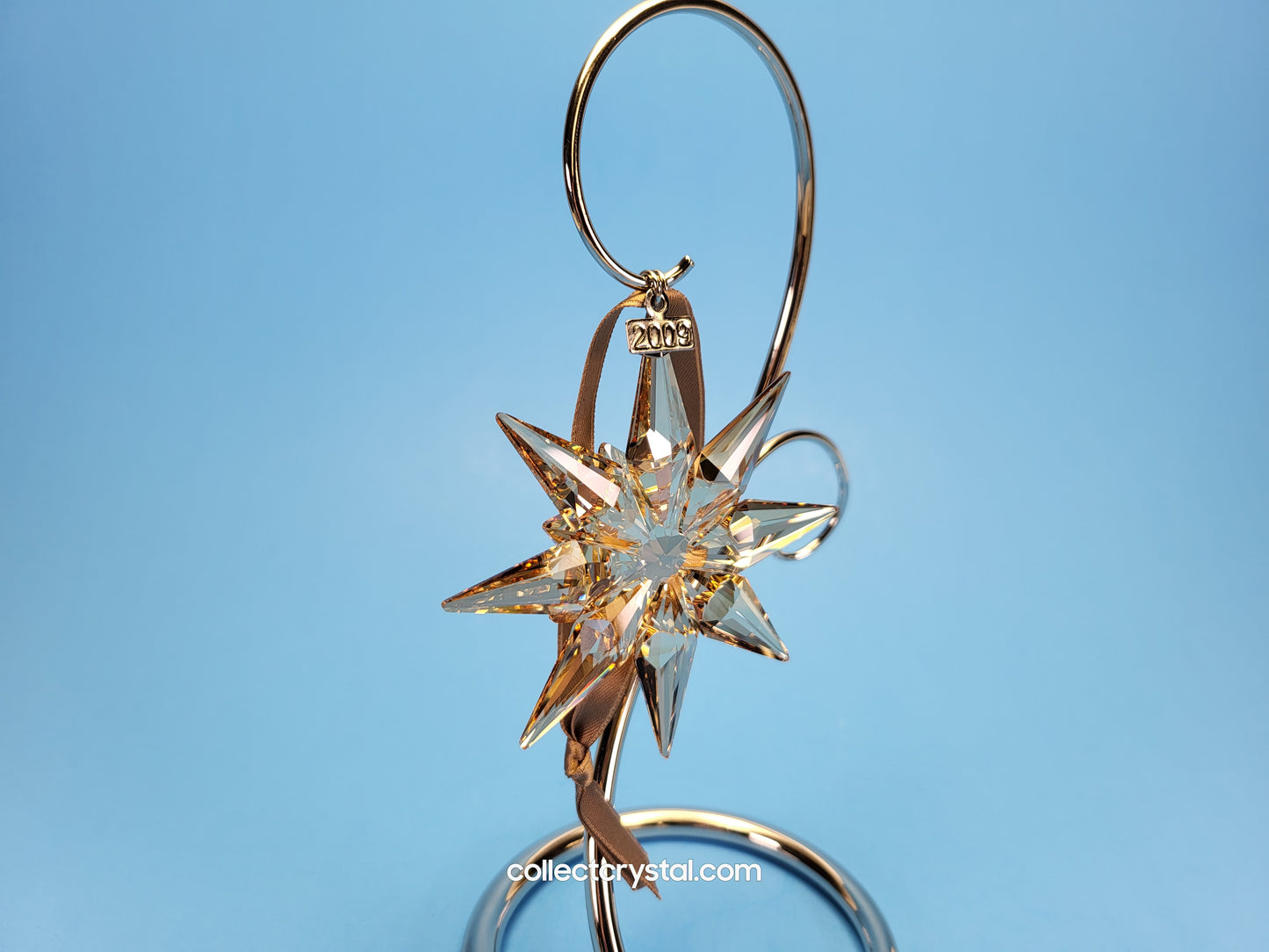 2009 CHRISTMAS ORNAMENT GOLD SCS 1026761