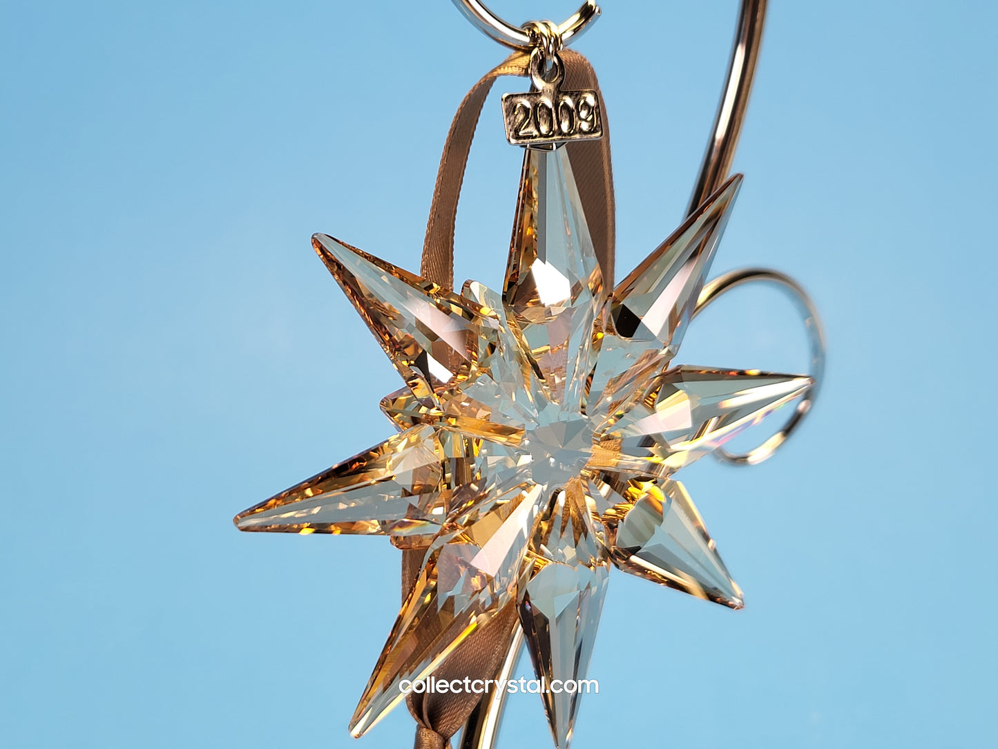 2009 CHRISTMAS ORNAMENT GOLD SCS 1026761
