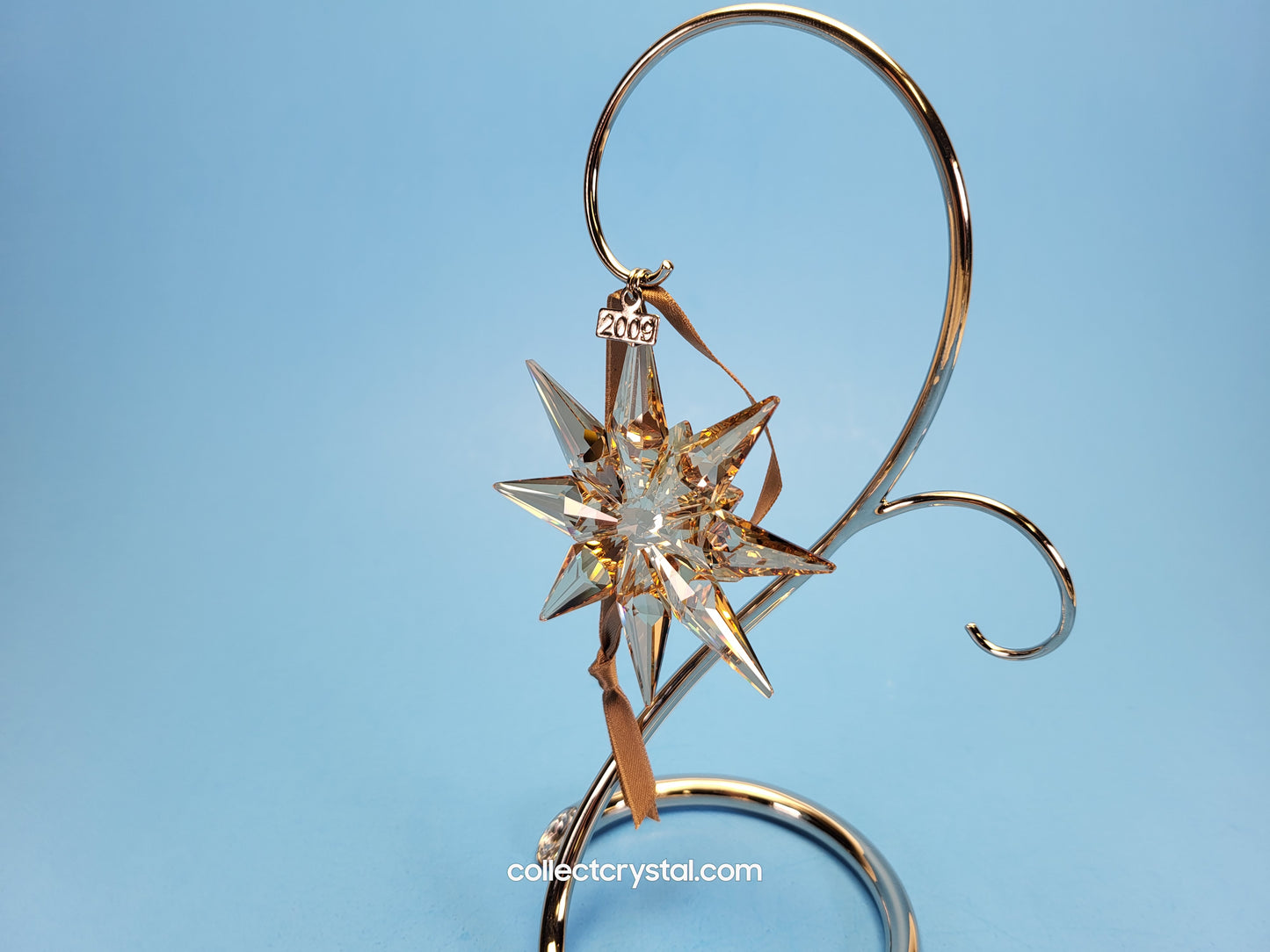 2009 CHRISTMAS ORNAMENT GOLD SCS 1026761