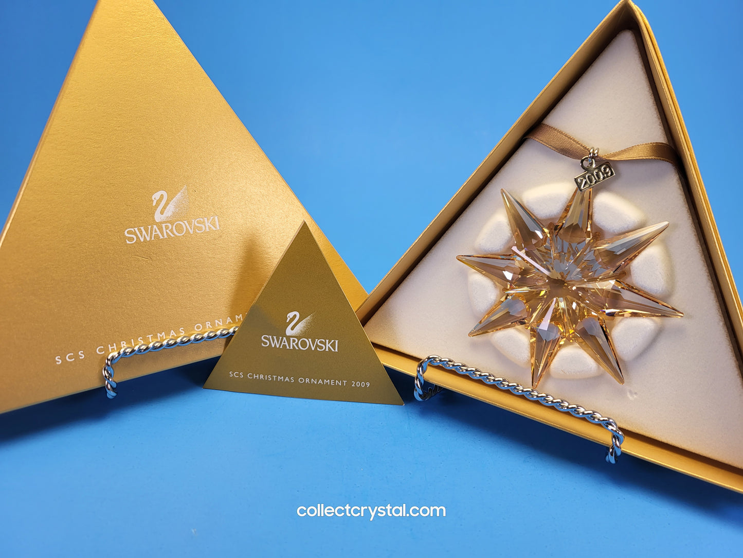 2009 CHRISTMAS ORNAMENT GOLD SCS 1026761
