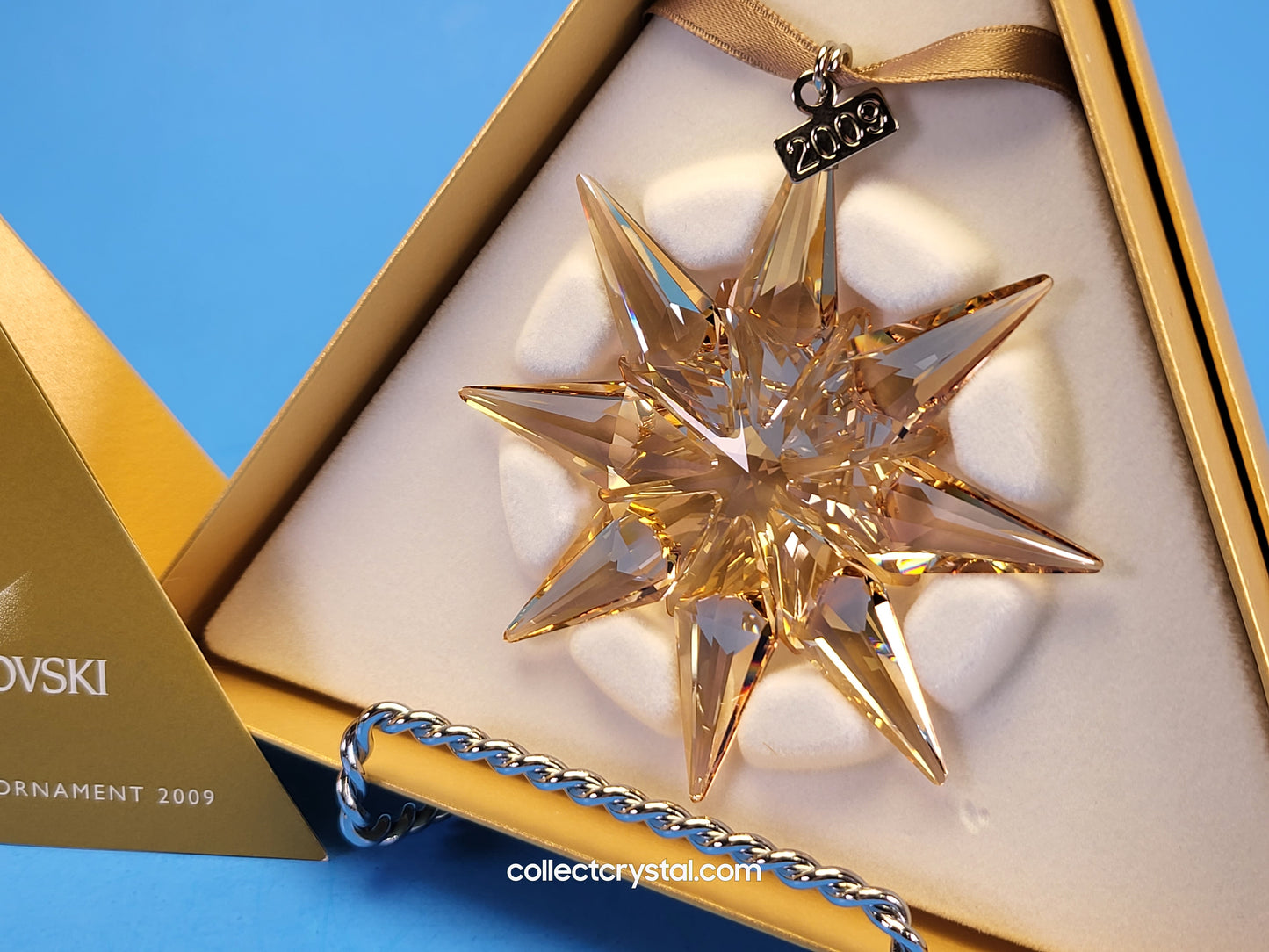 2009 CHRISTMAS ORNAMENT GOLD SCS 1026761