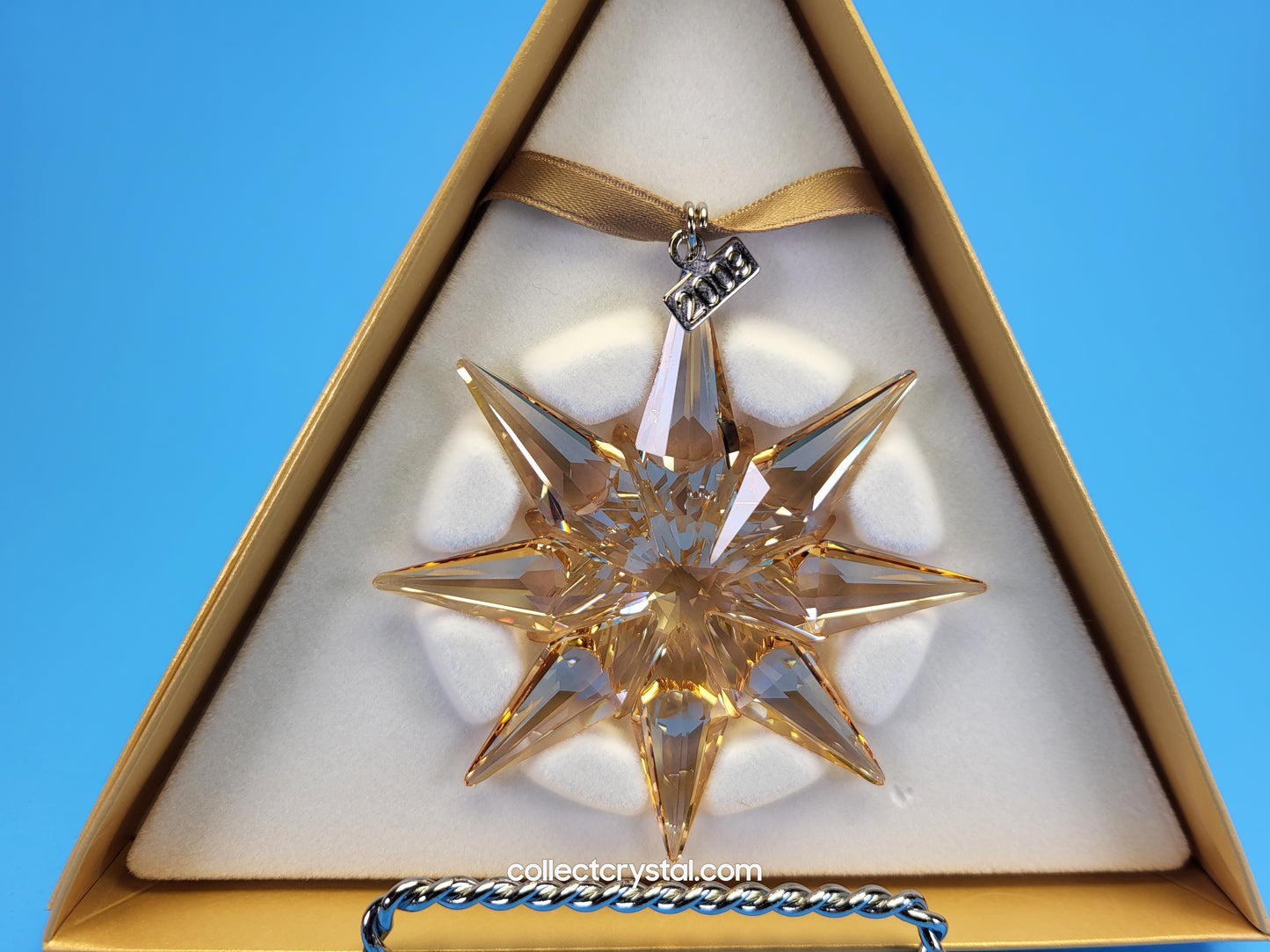 2009 CHRISTMAS ORNAMENT GOLD SCS 1026761